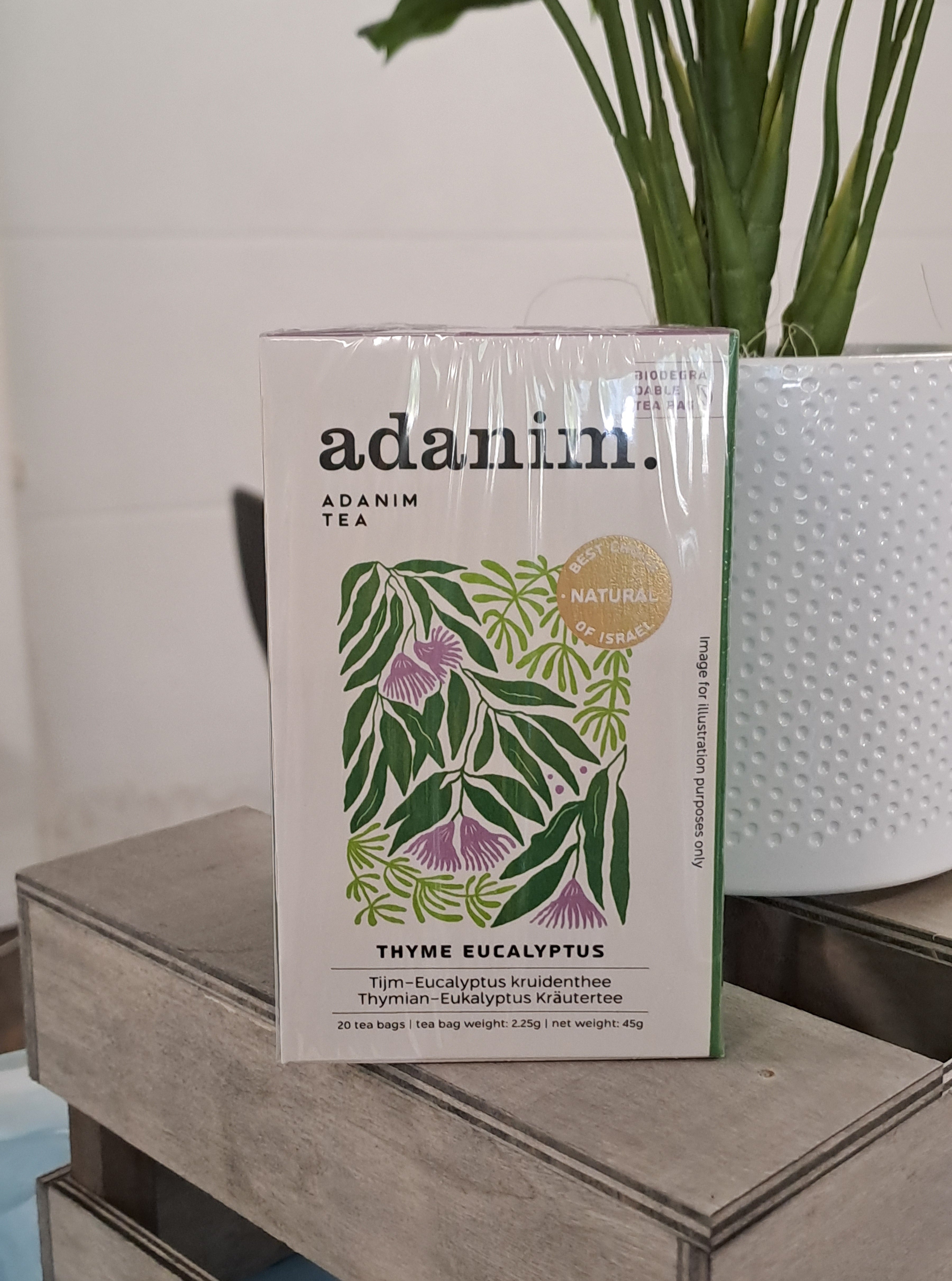 Adanim - Kräutertee Thymian Eukalyptus – IsraelWein.de - Christine Awiszus