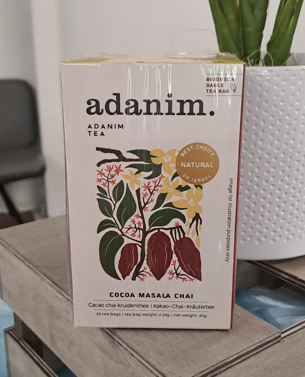 Adanim - Cocoa Masala Chai (Kakao-Chai-Kräutertee)