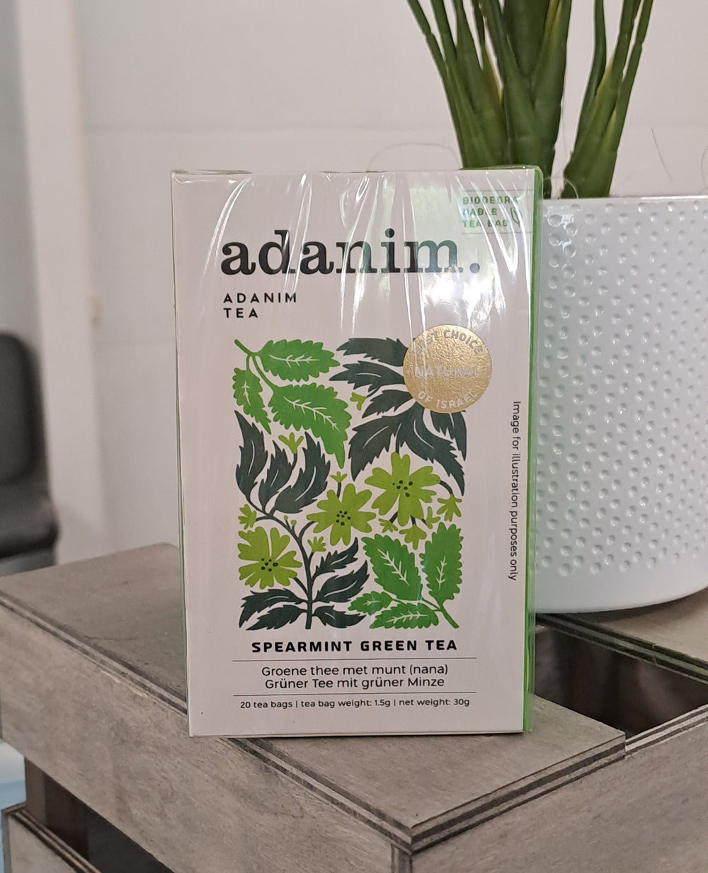 Adanim - Spearmint Green Tea (Grüner Tee mit Minze)