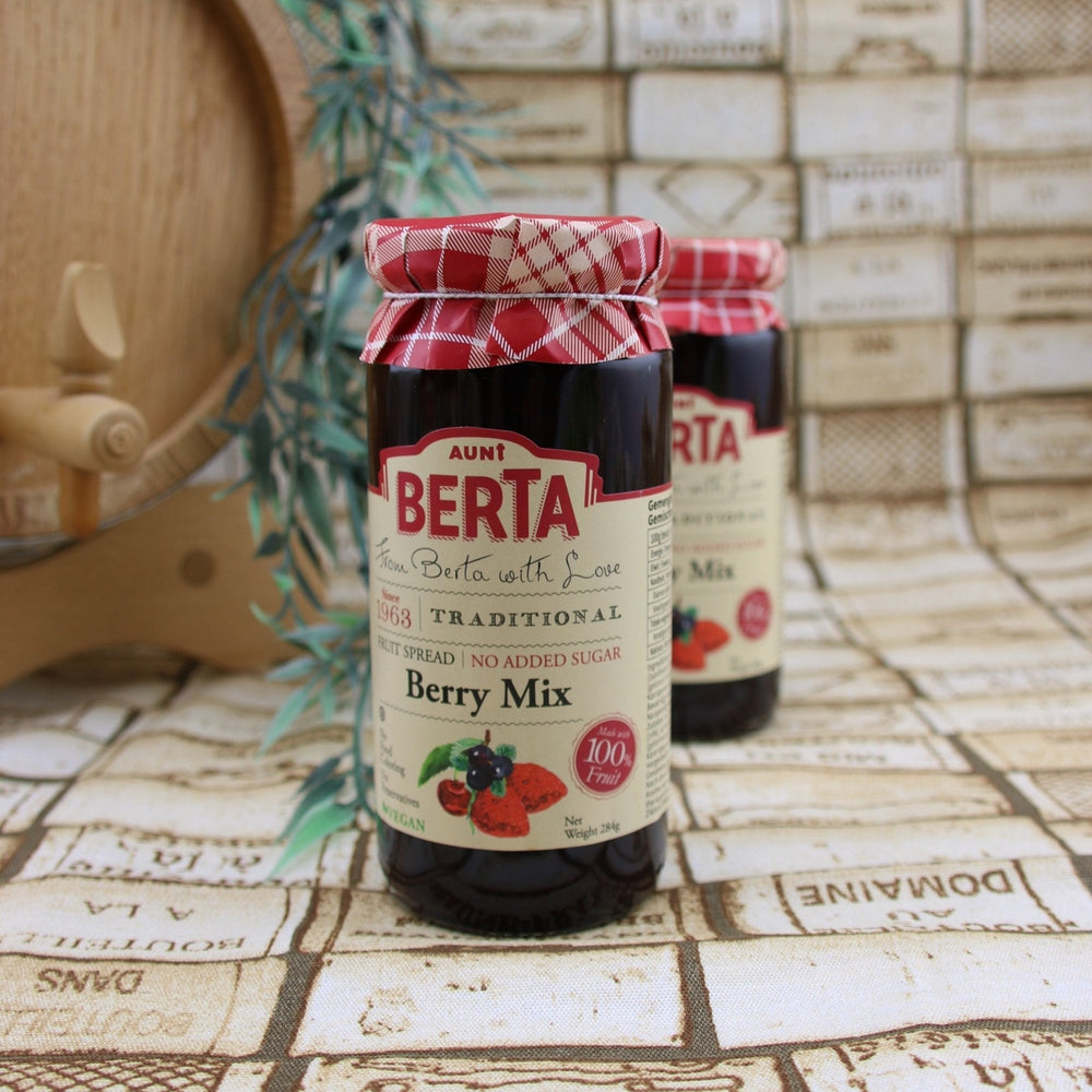Aunt Berta's - Berry Mix (Gemischte Beeren Fruchtaufstrich) - Israelwein