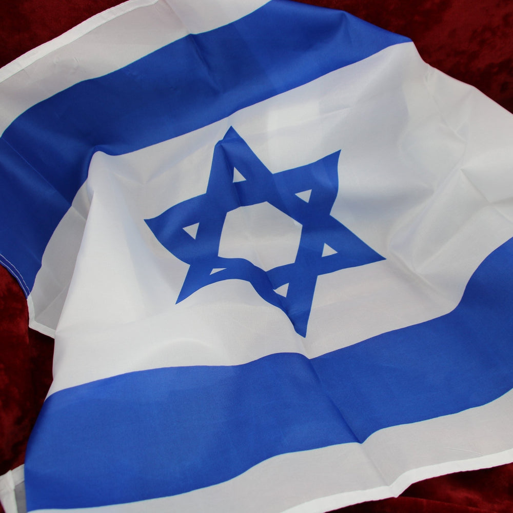 Stockflagge Israel - Israelwein