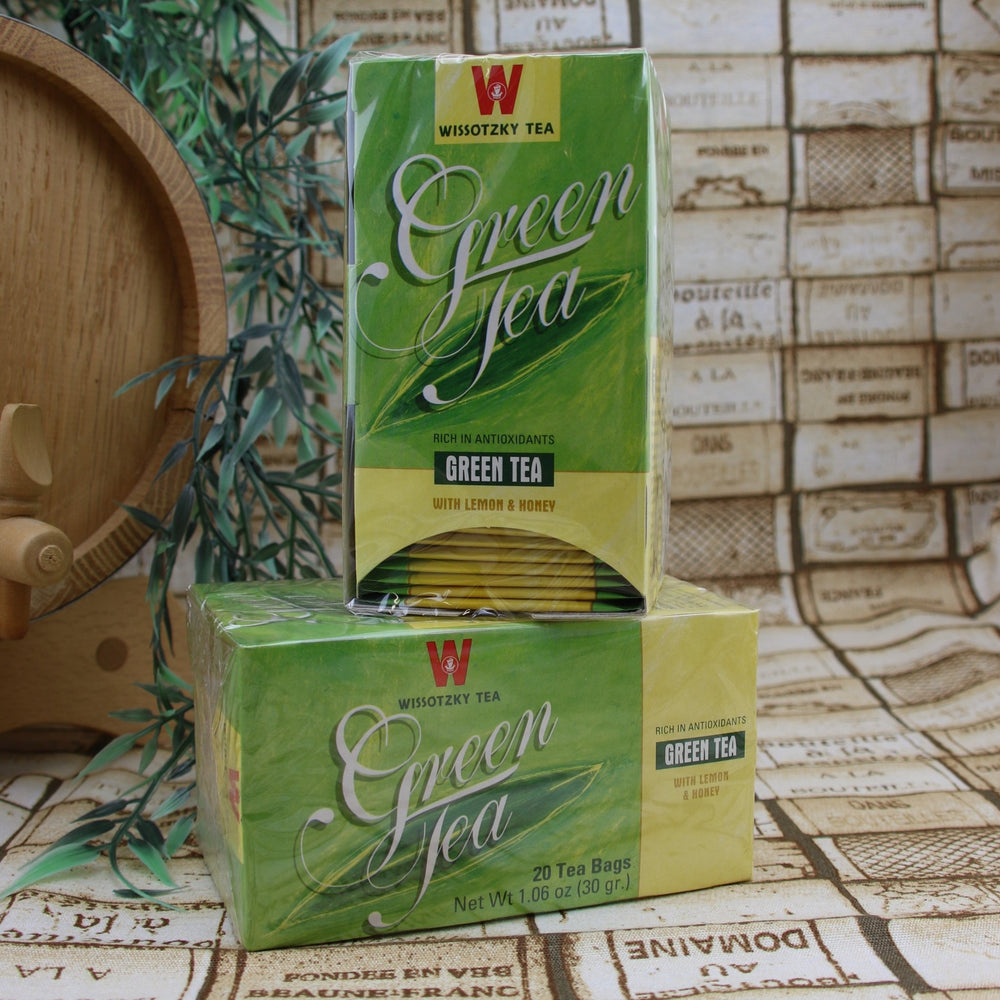 Wissotzky - Green Tea Lemongrass & Honey - Israelwein