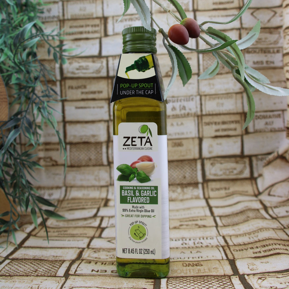Zeta - Oliven Öl mit Basilikum und Knoblauch - Israelwein