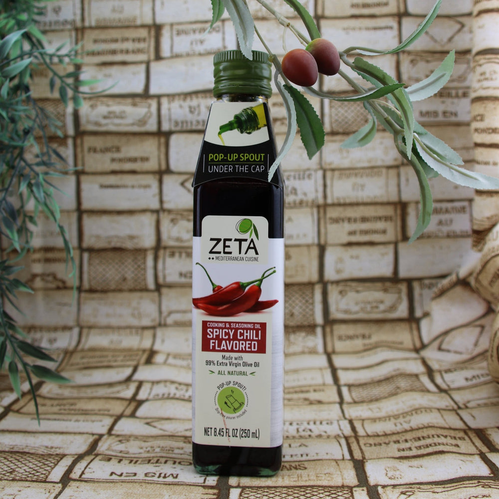 Zeta - Oliven Öl mit Peperoni extra Virgin - Israelwein