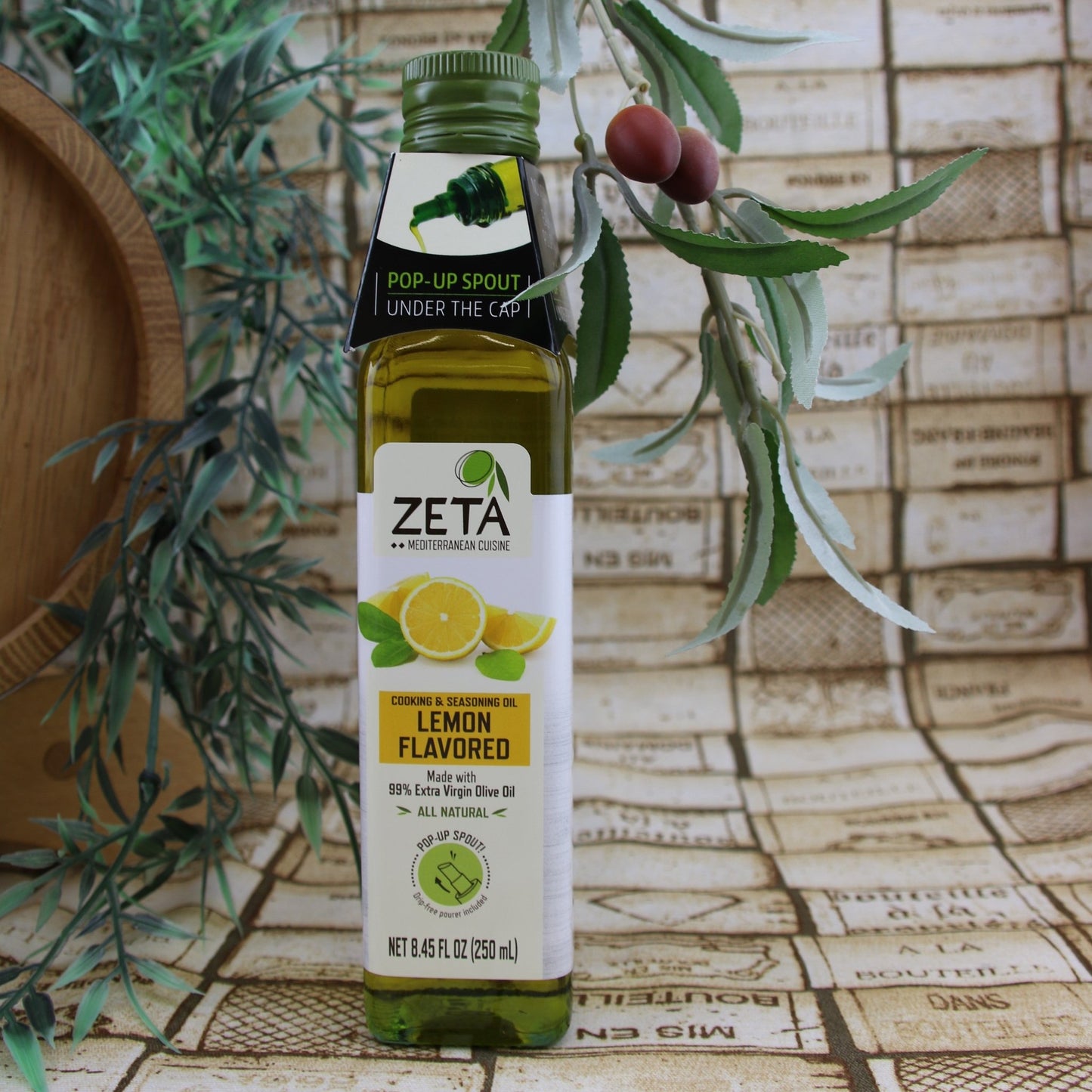 Zeta - Oliven Öl mit Zitrone extra Virgin - Israelwein